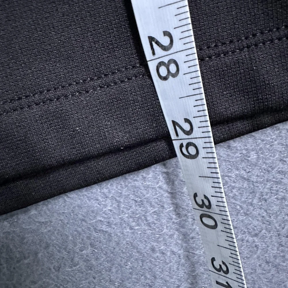 The North Face Pullover Mens 2XL Black 1/4 Zip Mock Neck Fleece Stretch CUGO